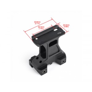 Планка подъемная GG Lerna mount kit AIMPOINT (Black) [WADSN]